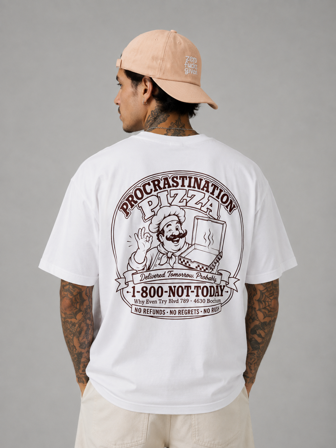 Pizza Shirt Back